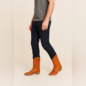 Dingo Classic Western Cowboy Boots – Made in USA Men’s Size 10.5 D – Tan Leather